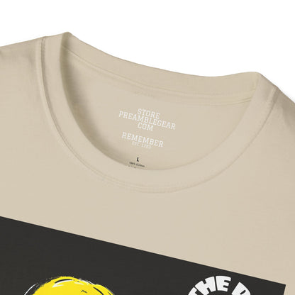 Thomas Jefferson | FRAMER/FOUNDER/PRESIDENT | VIRGINIA | POP ART |T-shirt  - WE THE PEOPLE - REMEMBER