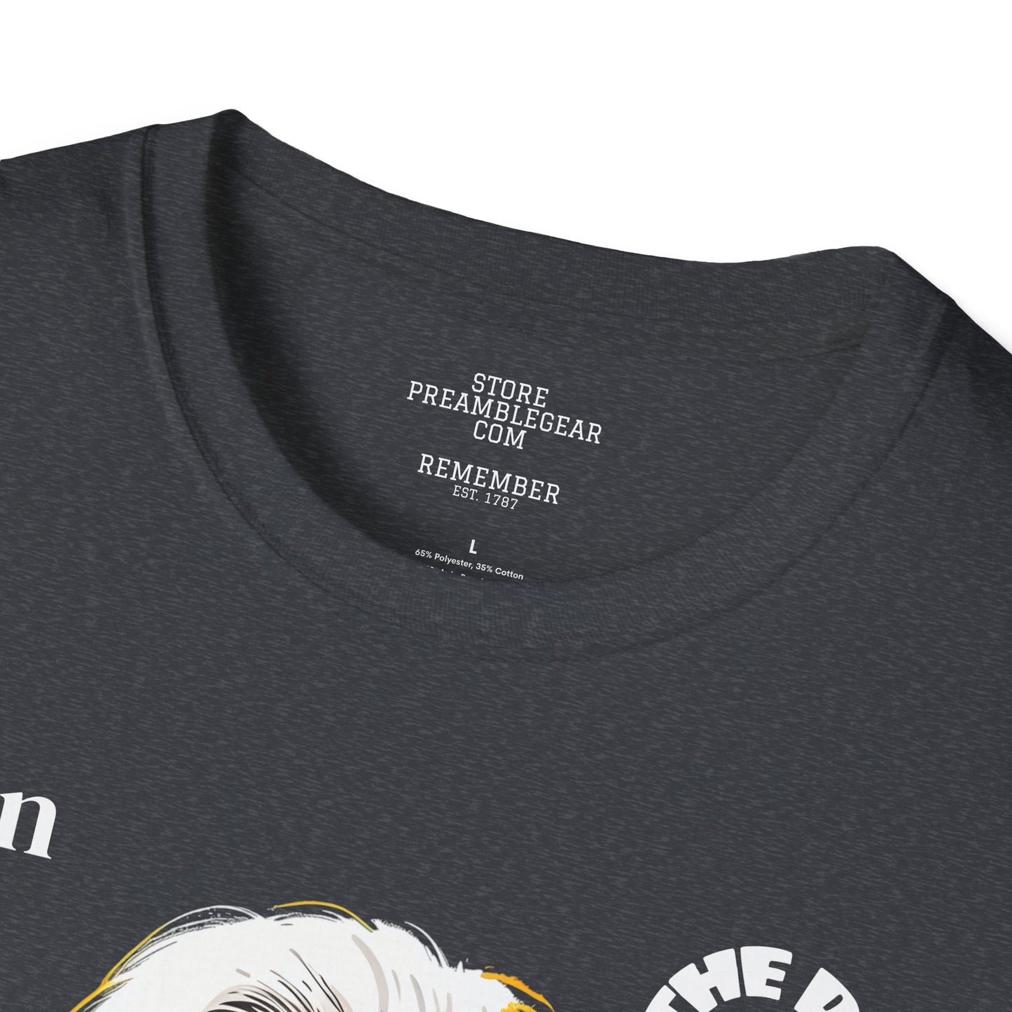 John Dickinson | SIGNER #21*  - Proxy via John Read | DELEWARE | POP ART |T-shirt  - WE THE PEOPLE - REMEMBER