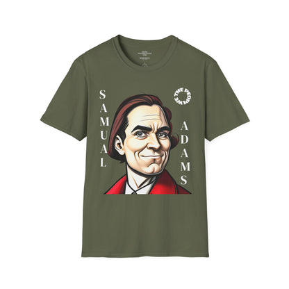 Samual Adams | REBEL | MASSACHUSETTS | T-shirt  - WE THE PEOPLE - REMEMBER