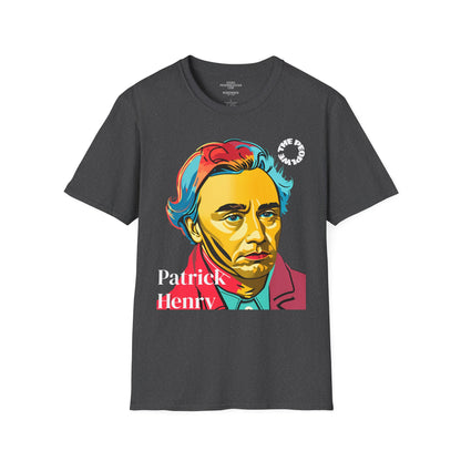 Patrick Henry | REBEL | POP ART | T-shirt  - WE THE PEOPLE - REMEMBER
