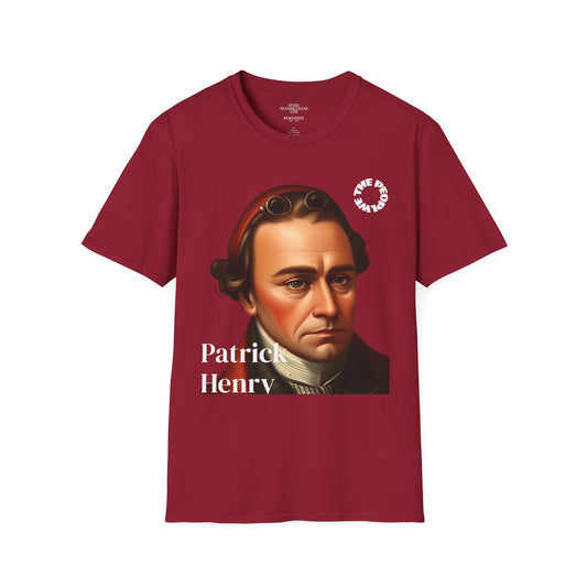 Patrick Henry | REBEL | T-shirt  - WE THE PEOPLE - REMEMBER