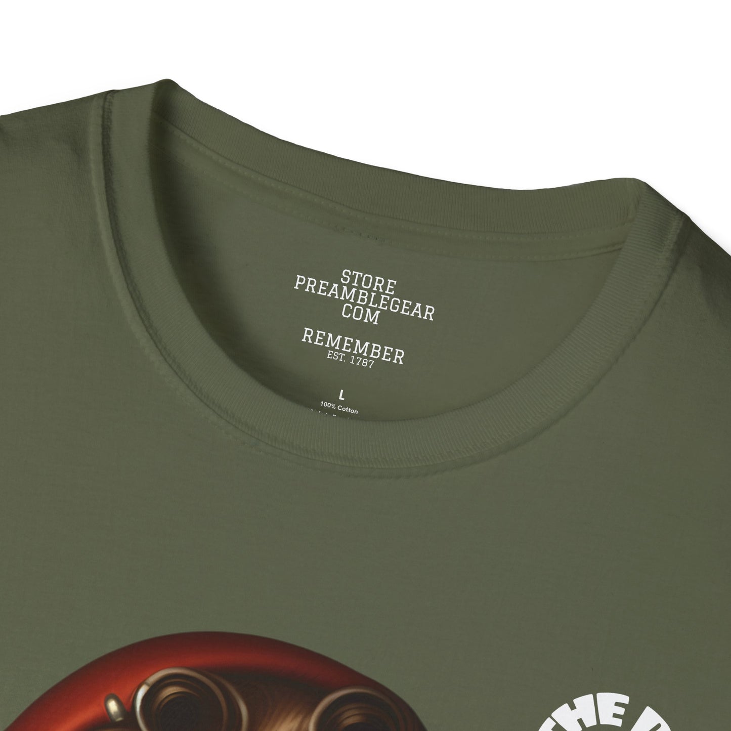 Patrick Henry | REBEL | T-shirt  - WE THE PEOPLE - REMEMBER