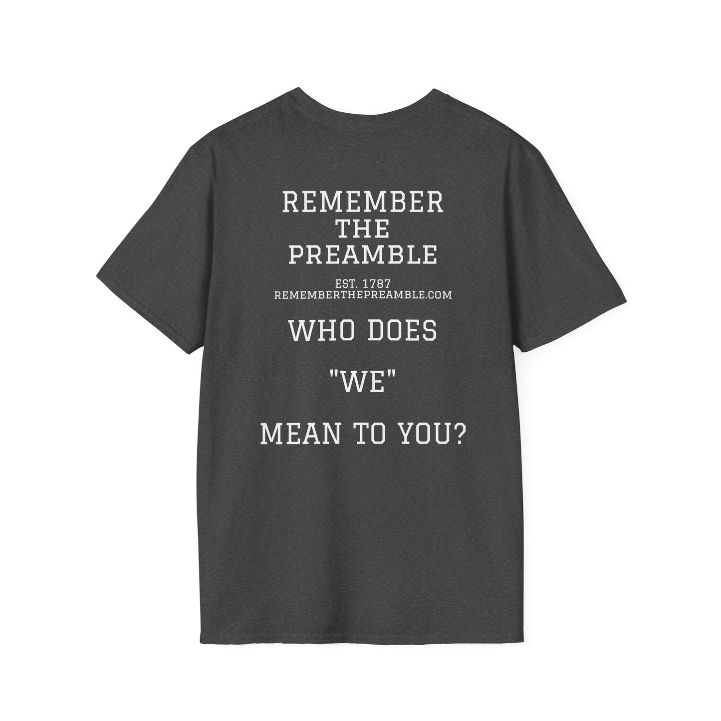 Gouvernour Morris | FRAMER/SIGNER #19 - PENNSYLVANIA | Text-shirt  - WE THE PEOPLE - REMEMBER