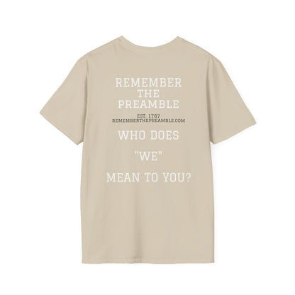 Gouvernour Morris | FRAMER/SIGNER #19 - PENNSYLVANIA | Text-shirt  - WE THE PEOPLE - REMEMBER
