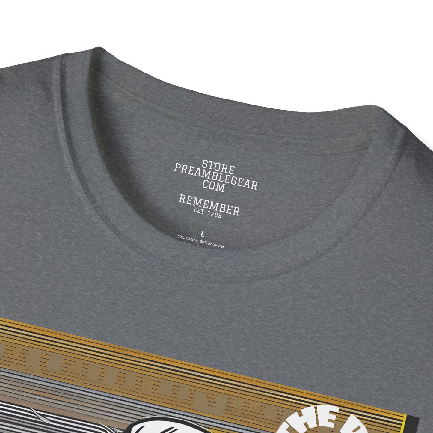 George Washington | FRAMER/FOUNDER/SIGNER #1/PRESIDENT | POP ART | T-shirt  - WE THE PEOPLE - REMEMBER